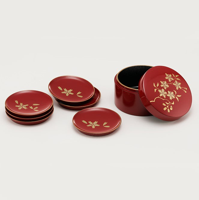 桜 久美皿 六客セット（全2色） – 象彦 公式オンラインショップ